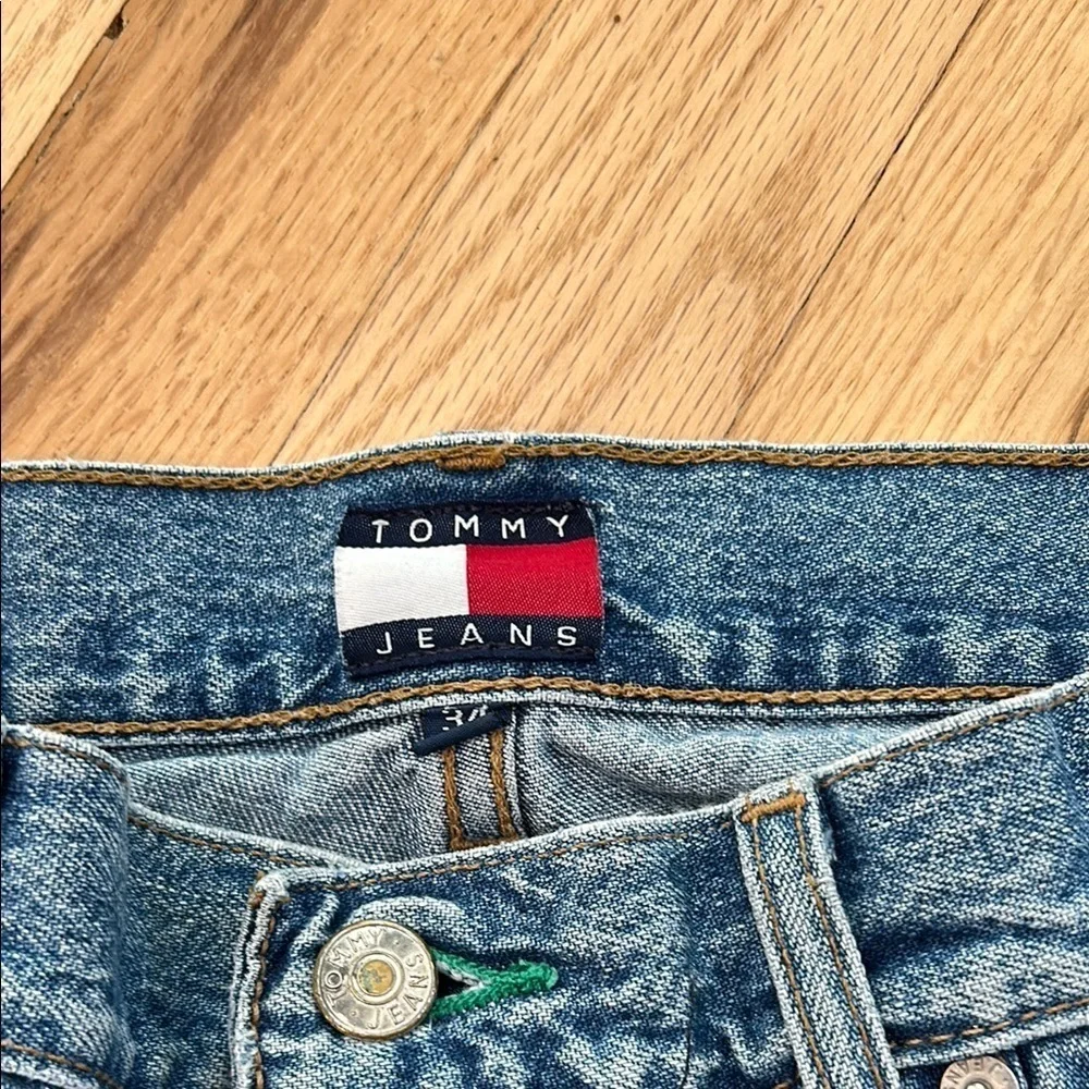 Vintage 90s Tommy Hilfiger Blue Jean Shorts Relaxed Fit